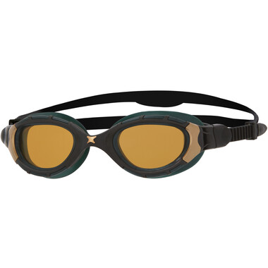 ZOGGS PREDATOR FLEX ULTRA REACTOR POLARIZED S Swimming Goggles Yellow/Green/Black 0